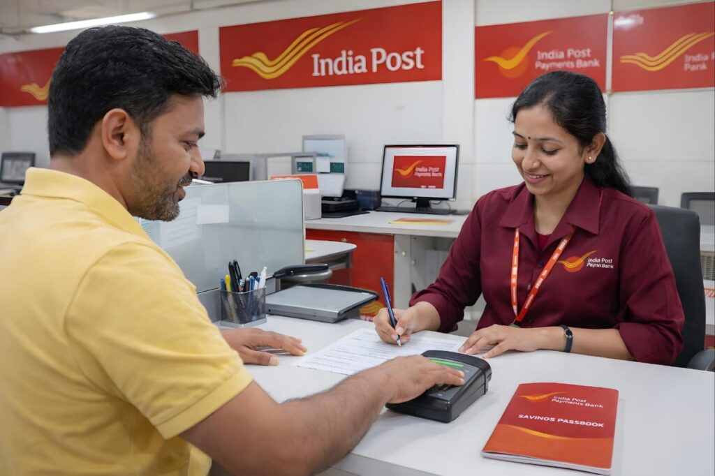 IPPB Account Opening Process at post office branch