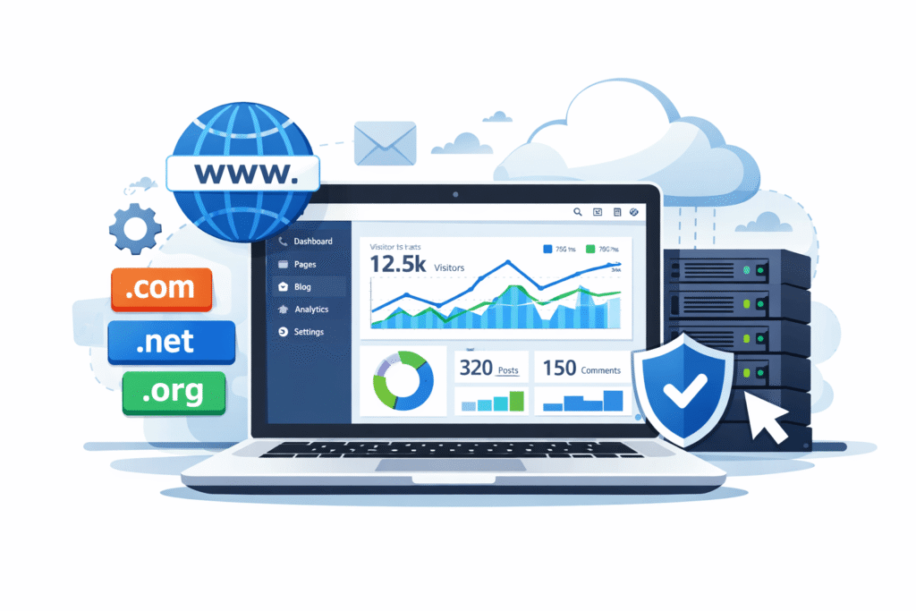 how to buy hosting and domain from hostinger