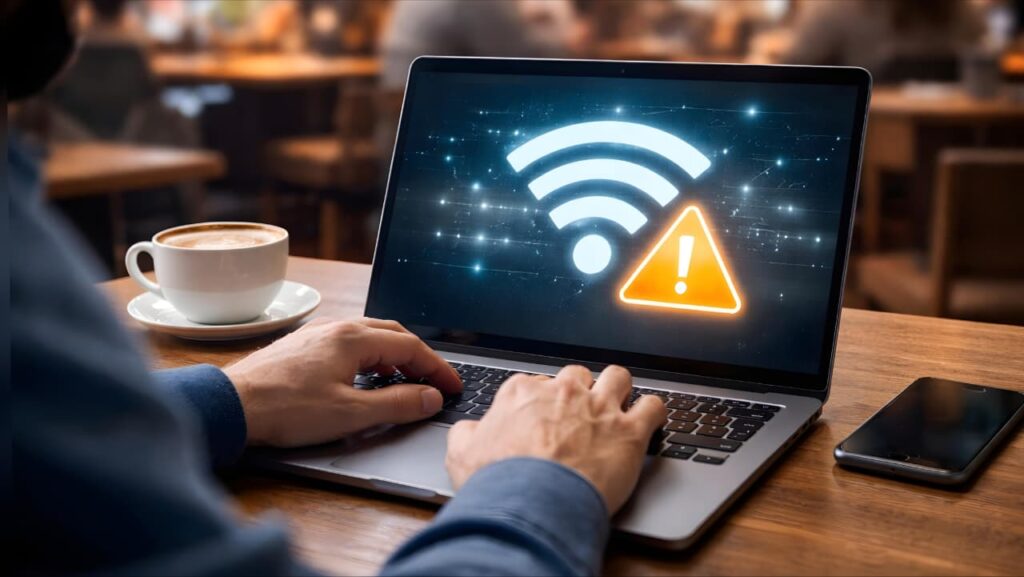 risks of using public wifi network for personal data