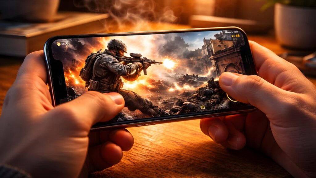 smartphone overheating while gaming with high graphics