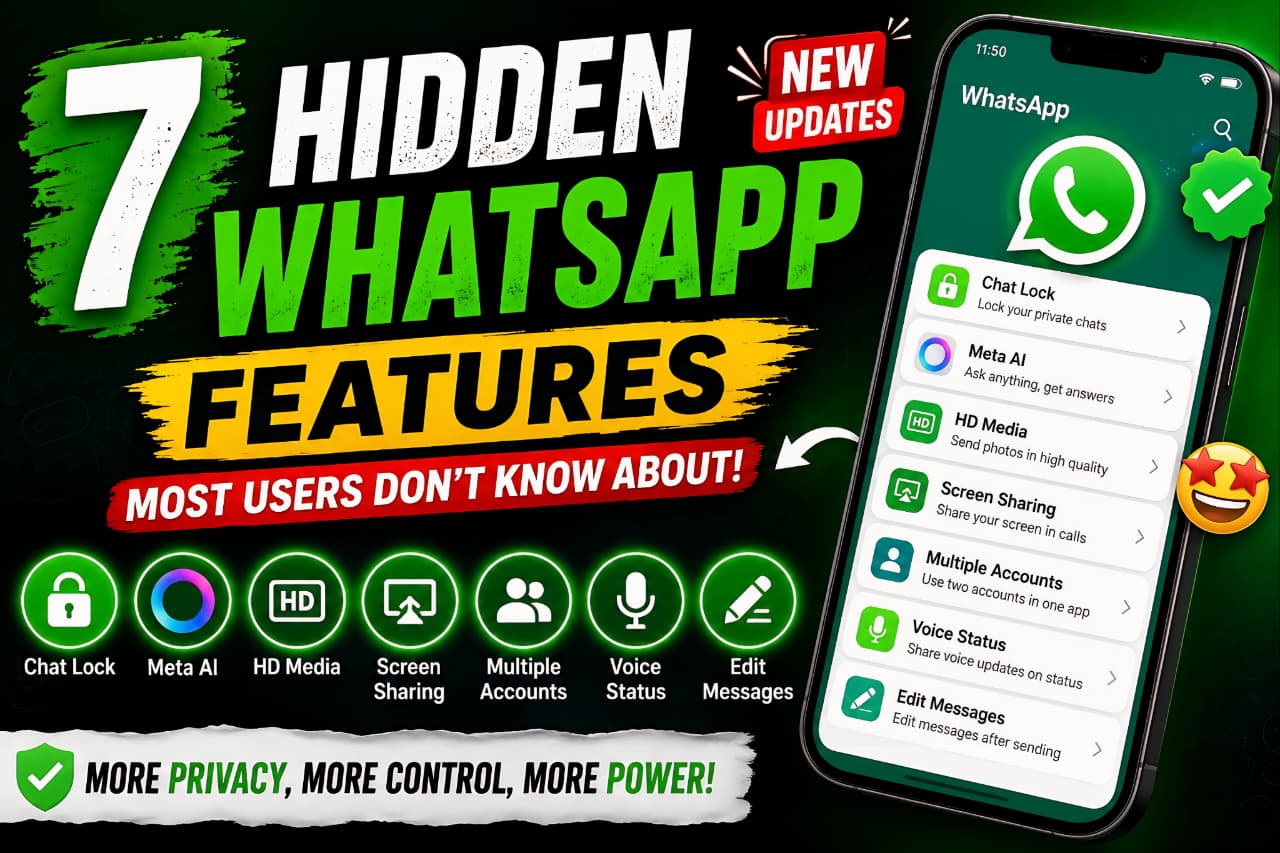 7 Hidden WhatsApp Features Most Users Don’t Know About