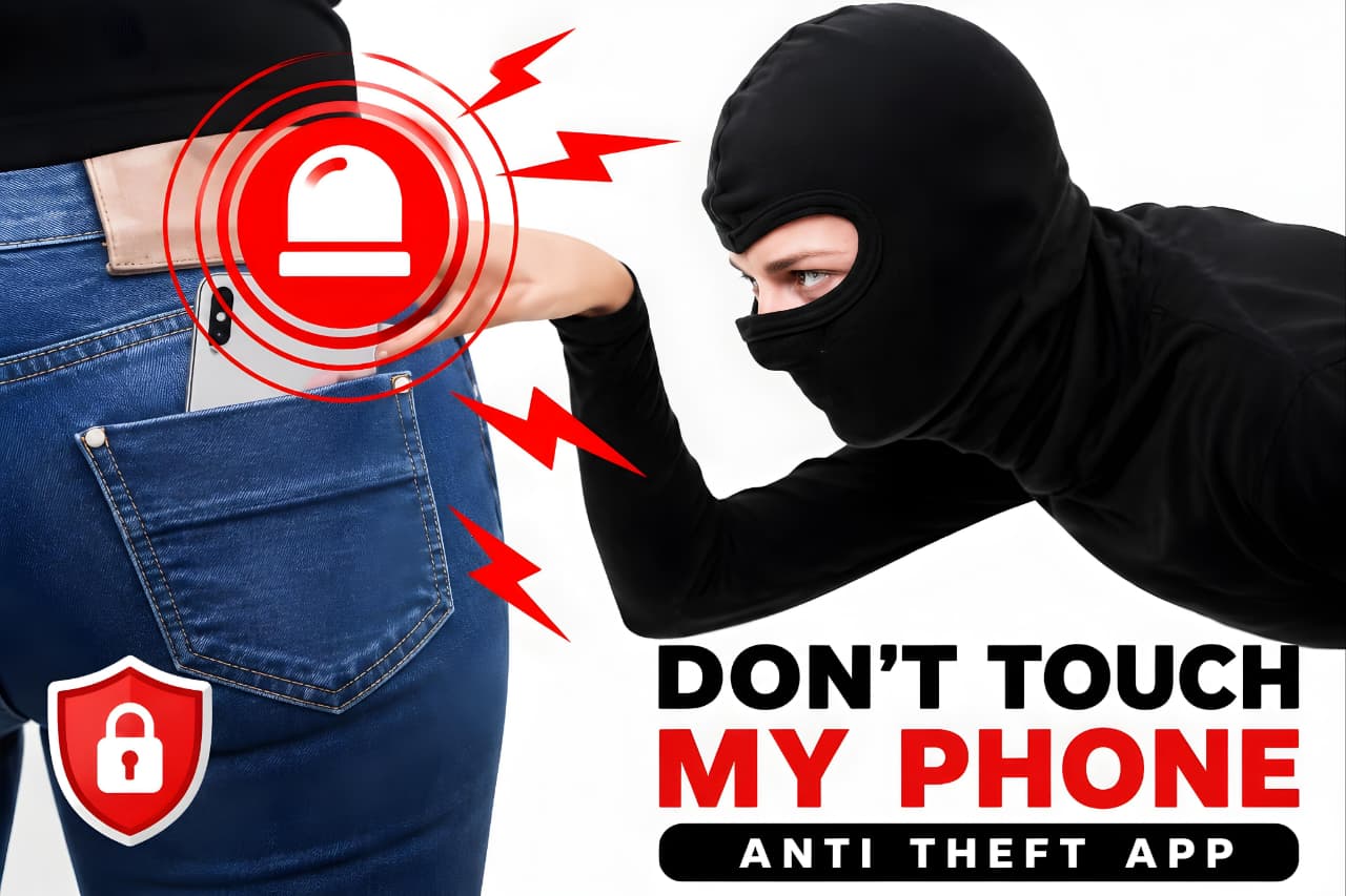 Don’t Touch My Phone Anti Theft App Featured Image
