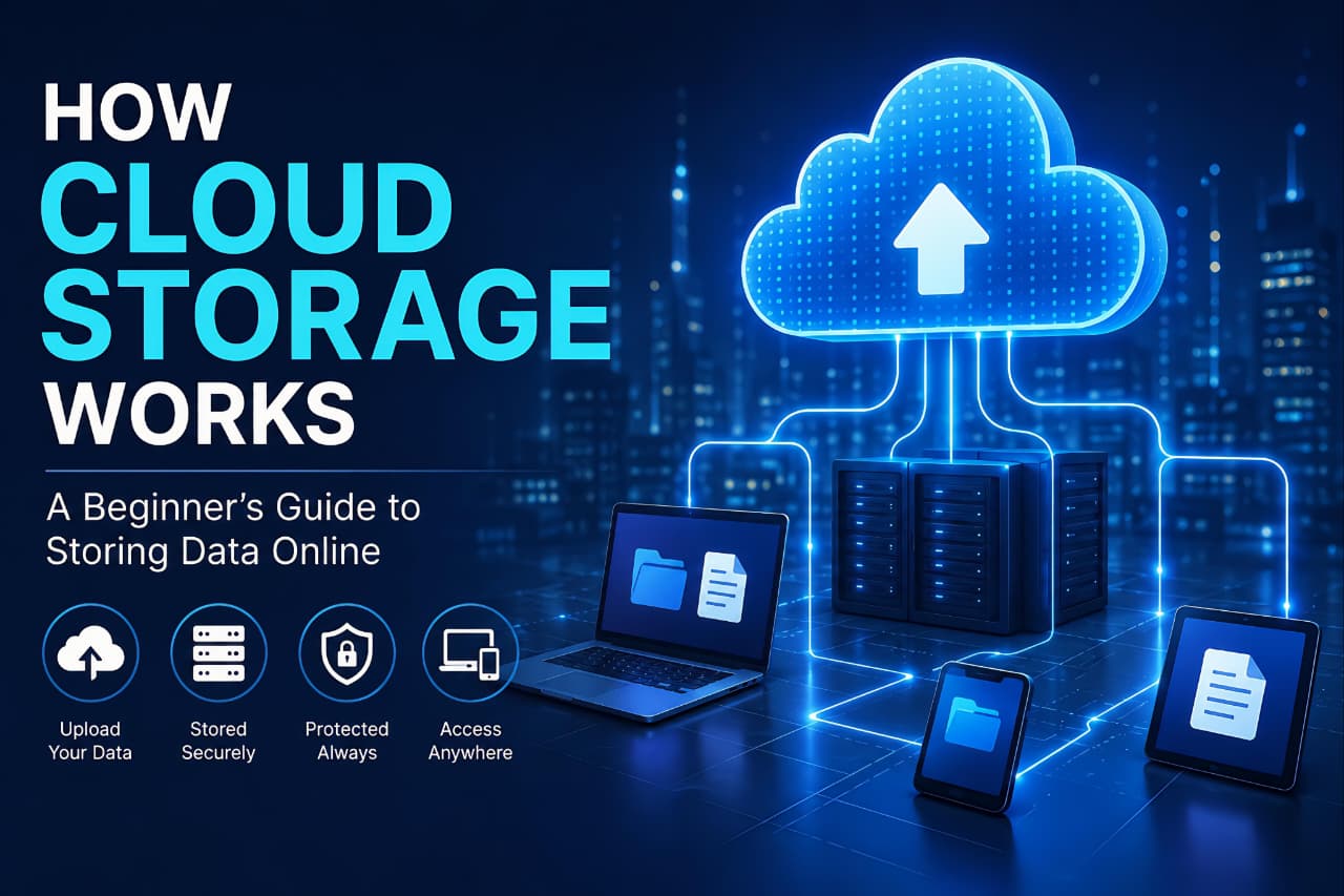 How Cloud Storage Works: A Beginner's Guide to Storing Data Online
