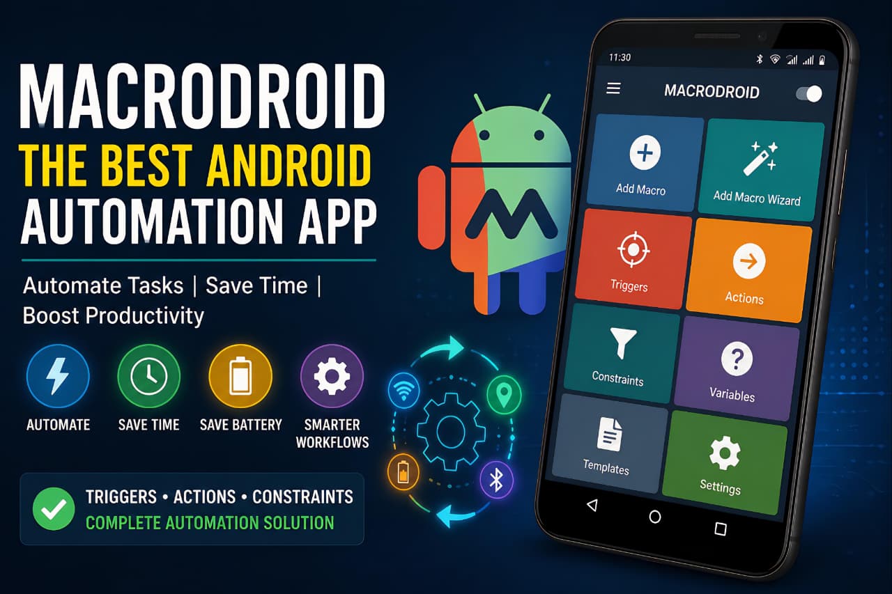 Best Android Automation App – MacroDroid