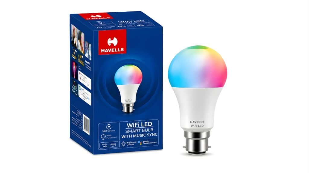 Best Amazon Gadgets Under ₹1000 – Havells Glamax 9W WiFi Smart LED Bulb