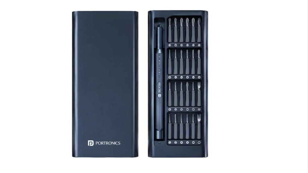 Best Amazon Gadgets Under ₹1000 – Portronics Bit Box 24-in-1 Precision Screwdriver Kit