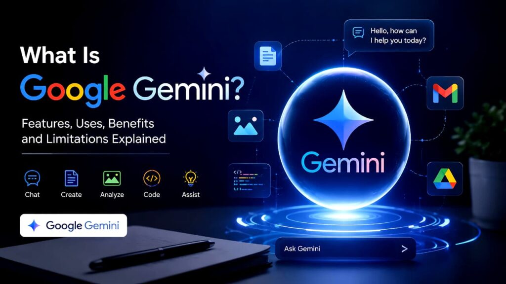 What Is Google Gemini explained with AI features, multimodal capabilities, and Google ecosystem integration