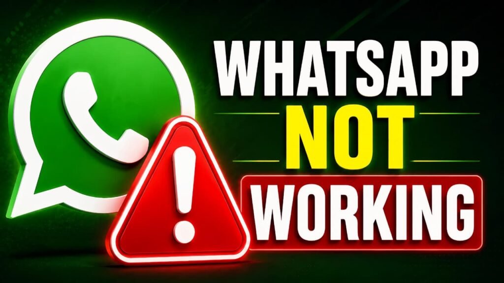 How to Fix WhatsApp Not Working – Complete Troubleshooting Guide for Android and iPhone