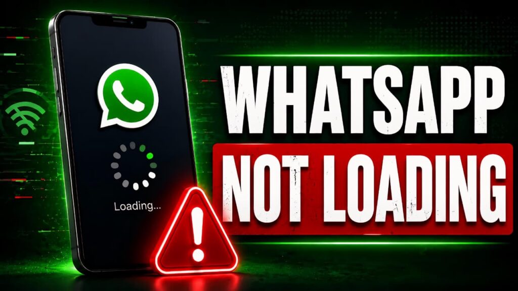 WhatsApp Not Loading Problem – Complete Troubleshooting Guide for Android and iPhone