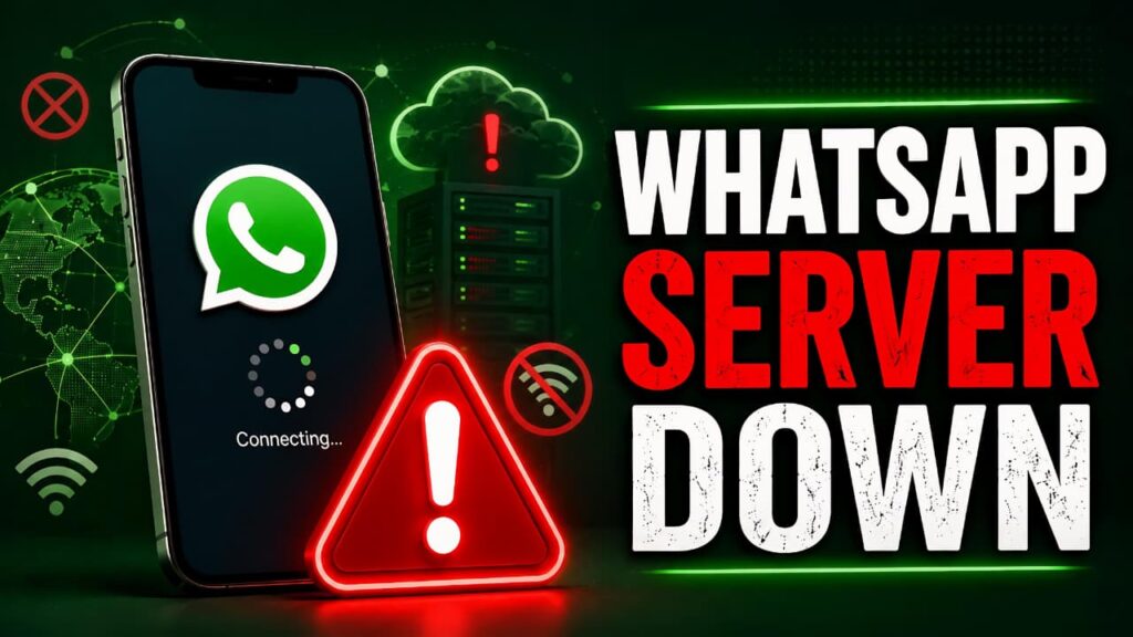 WhatsApp Server Down – Check If WhatsApp Servers Are Down