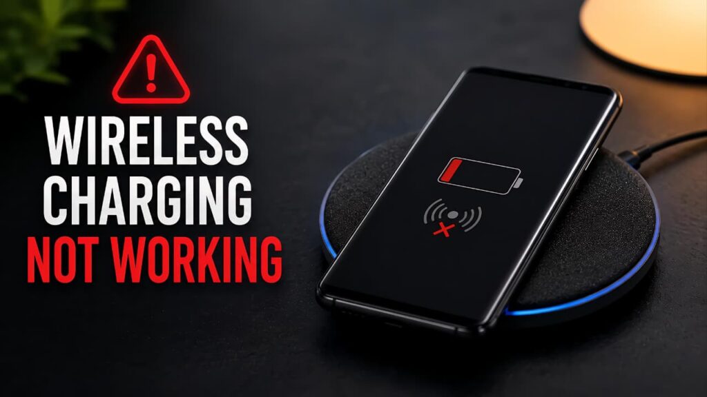 Wireless Charging Not Working on Android and iPhone Smartphones