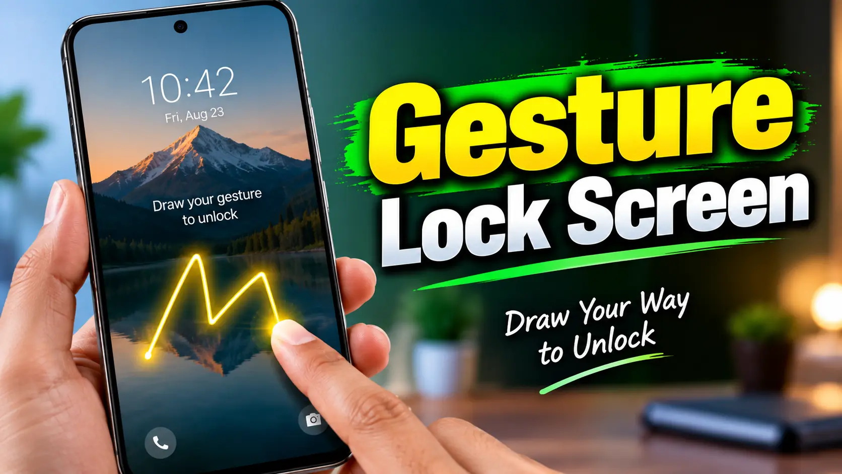 Gesture Lock Screen app for Android