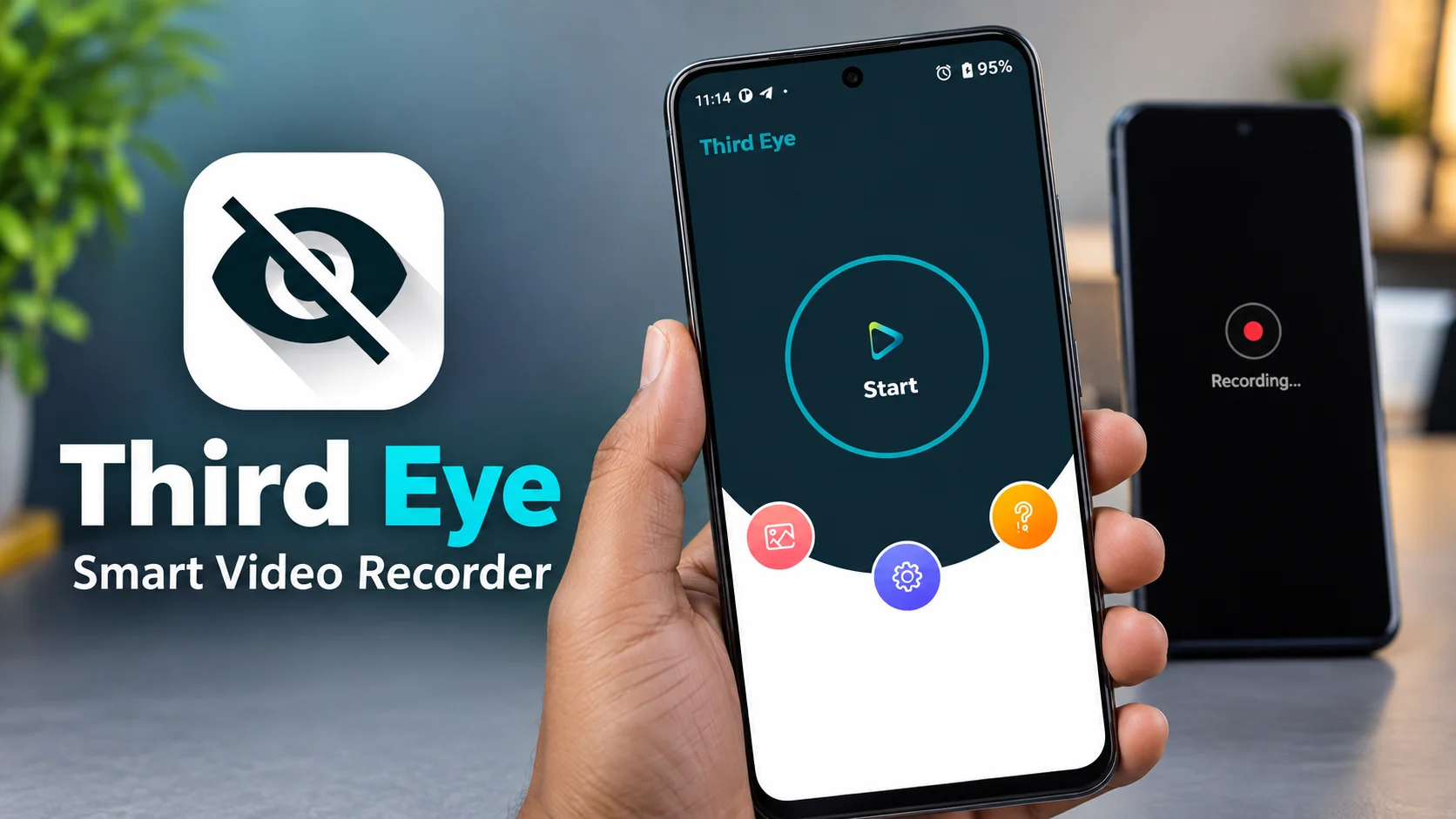 Third Eye Smart Video Recorder review and screen-off video recording app